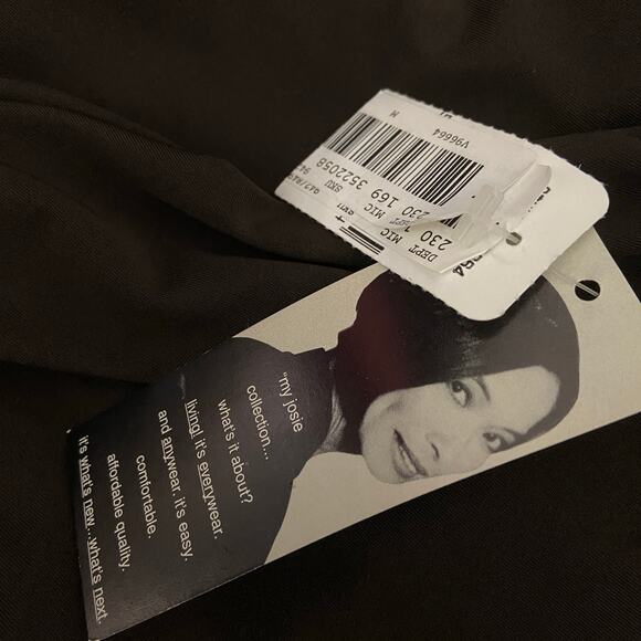 Hosie by Natorie Basic Long Sleeves Satin Brown Top - Picture 9 of 9